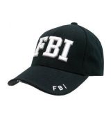 Šiltovka FBI (Čierna)