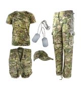 Detský Maskovací set Cestovateľ (vzor BTP)