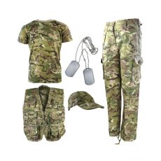 Detský Maskovací set Cestovateľ (vzor BTP)