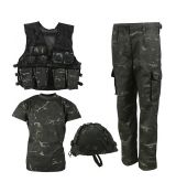 Detský Set Vojak (vzor BTP Black)