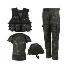 Detský Set Vojak (vzor BTP Black)