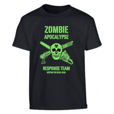 Detské tričko Zombie Apokalypse (Čierna)