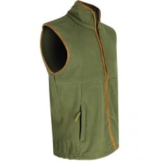 Detská Fleece Vesta (Olivová - Zelená)