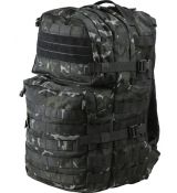 Stredný molle Batoh ASSAULT pack 40L (vzor BTP Black)